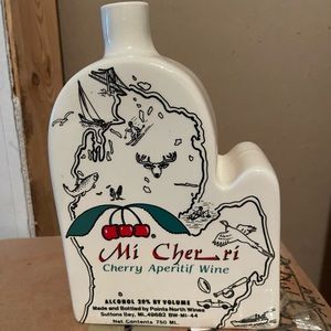 Frey Fire ceramic wine bottles